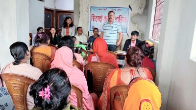 वीरगञ्ज ७ मा ४५ दिने निशुल्क सिलाईकटाई तालिम सुरु  